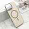 Futrole GLAM GLOW MagSafe - iPhone 16 Pro Max (6.9) siva (MS).