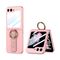 Zastitna maska (futrola) STRAP RING CASE - Samsung F741B Galaxy Z Flip 6 5G roze (GKK case) (MS).