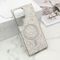 Futrole GLAM GLOW MagSafe - Samsung S928 Galaxy S24 Ultra 5G srebrna (MS).