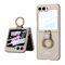 Zastitna maska (futrola) SMOOTH RING - Samsung F741B Galaxy Z Flip 6 5G zlatna (GKK case) (MS).