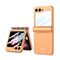 Zastitna maska (futrola) SMOOTH LINE - Samsung F741B Galaxy Z Flip 6 5G narandzasta (GKK case) (MS).