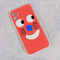 Zastitna maska (futrola) Smile face - iPhone 12 6.1 crvena.