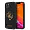 Zastitna maska (futrola) Guess Hc Silicone - iPhone 13 crna (GUHCP13MLS4GGBK).