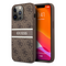 Zastitna maska (futrola) Guess Stripe - iPhone 13 Pro braon (GUHCP13L4GDBR).