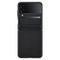 Samsung Zastitna maska (futrola) kozna na preklop - Samsung F721 Galaxy Z Flip 4 crna (EF-VF721-LBE).