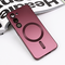 Zastitna maska (futrola) Magsafe Chrome - Samsung S911B Galaxy S23 5G bordo.