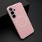 Zastitna maska (futrola) PASTEL COLOR MagSafe - Samsung S936 Galaxy S25 Plus 5G roze (MS).