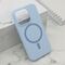 Zastitna maska (futrola) PURE MagSafe - iPhone 15 Pro Max (6.7) plava (MS).