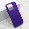 Zastitna maska (futrola) Soft Silicone - iPhone 16 Pro (6.3) ljubicasta (MS).