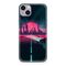 Zastitna ultra tanka (skin) maska / futrola PRINT CLEAR NEON WAVE - iPhone 14 Plus (6.7) NW01 (MS).