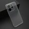 Zastitna ultra tanka (skin) maska / futrola PROTECT - Xiaomi Redmi Note 14 4G (Global) providna (bela) (MS).