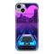 Zastitna ultra tanka (skin) maska / futrola PRINT CLEAR NEON WAVE - iPhone 14 Plus (6.7) NW02 (MS).