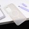Zastitna maska (futrola) Magsafe Pastel - Samsung A266B Galaxyg A26 5G bela.