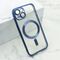 Zastitna maska (futrola) CAMERA PROTECT MagSafe - iPhone 14 (6.1) plava (MS).