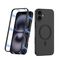 Zastitna maska (futrola) 360 COLOR MagSafe - iPhone 16 (6.1) crna (GKK case) (MS).