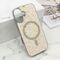 Zastitna maska (futrola) GLAM GLOW MagSafe - iPhone 16 (6.1) zlatna (MS).