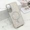 Zastitna maska (futrola) GLAM GLOW MagSafe - Samsung S937 Galaxy S25 Edge 5G zlatna (MS).