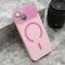 Zastitna maska (futrola) PASTELPOP MagSafe - iPhone 14 (6.1) roze (MS).