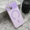 Zastitna maska (futrola) PASTELPOP MagSafe - iPhone 13 (6.1) ljubicasta (MS).