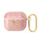 Zastitna maska (futrola) Guess - Airpods 3 PU Glitter Flake pink (GUA3HGGSHP).