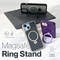 Zastitna maska (futrola) Magsafe Ring Stand - iPhone 15 Pro 6.1 siva.