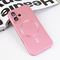 Zastitna maska (futrola) Magsafe Chrome - iPhone 16 6.1 roze.