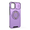 Zastitna maska (futrola) CamShield Ring stand - Samsung A065F Galaxy A06 ljubicasta.