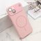 Zastitna maska (futrola) PASTEL DREAMS MagSafe - iPhone 14 (6.1) roze (MS).