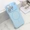 Zastitna maska (futrola) PASTEL DREAMS MagSafe - iPhone 16 Pro (6.3) plava (MS).