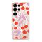 Zastitna maska (futrola) silikonska print MagSafe - Samsung S938 Galaxy S25 Ultra 5G cherry (MS).