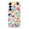 Zastitna maska (futrola) silikonska print MagSafe - Samsung S931 Galaxy S25 5G rainbow palm (MS).
