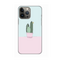 Zastitna silikonska maska (futrola) PRINT - iPhone 13 Pro Max 6.7 Cactus.