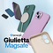 Zastitna maska (futrola) Teracell Giulietta Magsafe - iPhone 15 Pro 6.1 crna.