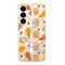 Zastitna maska (futrola) silikonska print MagSafe - Samsung S931 Galaxy S25 5G leaves (MS).