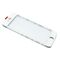 Staklo touchscreen-a - Iphone 6S sa frejmom + oca beli (white) (MS).