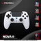 Joypad wireless Fantech WGP16 Nova II beli.