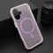 Zastitna maska (futrola) CRYSTAL MagSafe - iPhone 16 (6.1) ljubicasta (MS).