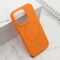 Zastitna maska (futrola) FLEX MagSafe - iPhone 15 Pro (6.1) narandzasta (MS).