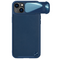 Zastitna maska (futrola) Nillkin CamShield Leather S - iPhone 14 plava.