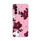Zastitna ultra tanka (skin) maska / futrola PRINT - Samsung A175 Galaxy A17 Pink Orchid.