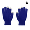 Rukavice - touch screen RY M (22cm) tamno plave.