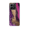 Zastitna silikonska maska (futrola) PRINT - Huawei Honor X6b Purple Gold Marble.