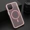 Zastitna maska (futrola) CRYSTAL MagSafe - iPhone 13 (6.1) roze (MS).
