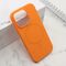 Zastitna maska (futrola) FLEX MagSafe - iPhone 16 Pro (6.3) narandzasta (MS).