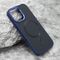 Zastitna maska (futrola) CARBON MagSafe - iphone 16 (6.1) plava (big camera) (MS).