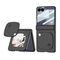 Zastitna maska (futrola) MIRROR CASE - Samsung F751B Galaxy Z Flip 7 5G crna (GKK case) (MS).
