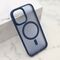 Zastitna maska (futrola) SILKY MagSafe II - iPhone 17 plava (MS).