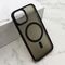 Zastitna maska (futrola) SILKY MAGSAFE II - iPhone 14 (6.1) crna (MS).
