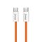 USB data kabl Superior SU-K1025 Type C na Type C 60W 1m narandžasti (MS).