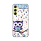 Zastitna ultra tanka (skin) maska / futrola PRINT - Samsung A556 Galaxy A55 5G Owl.